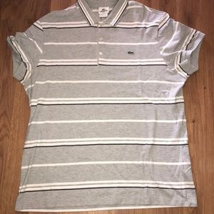 Used Men’s Lacoste Grey Polo